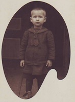 Ēvalds Siliņš  3 gadu vecumā